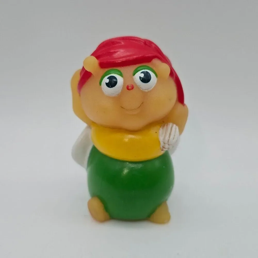Vintage Hasbro Playskool GLO Clutterbug friends worm